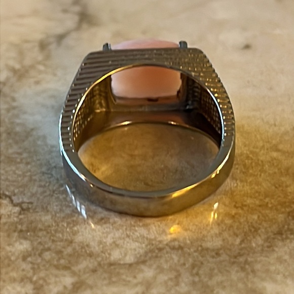 Peruvian Pink Opal Ring - Picture 4 of 4